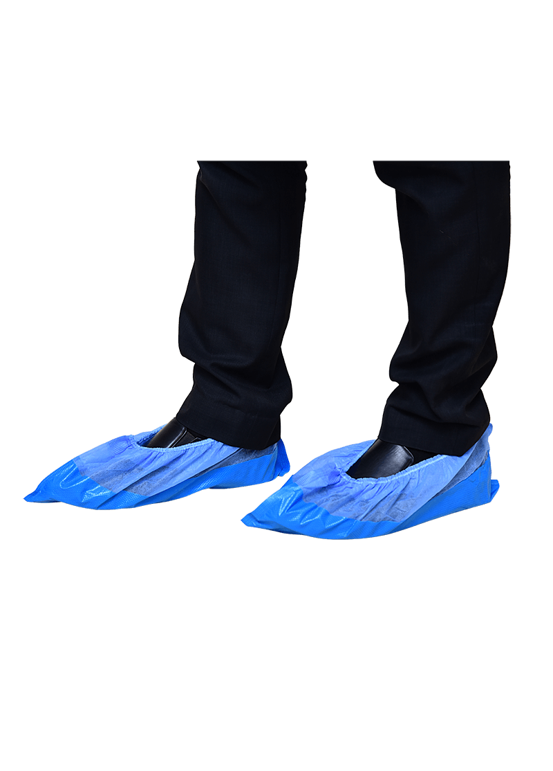 PP+CPE Shoe Cover blue