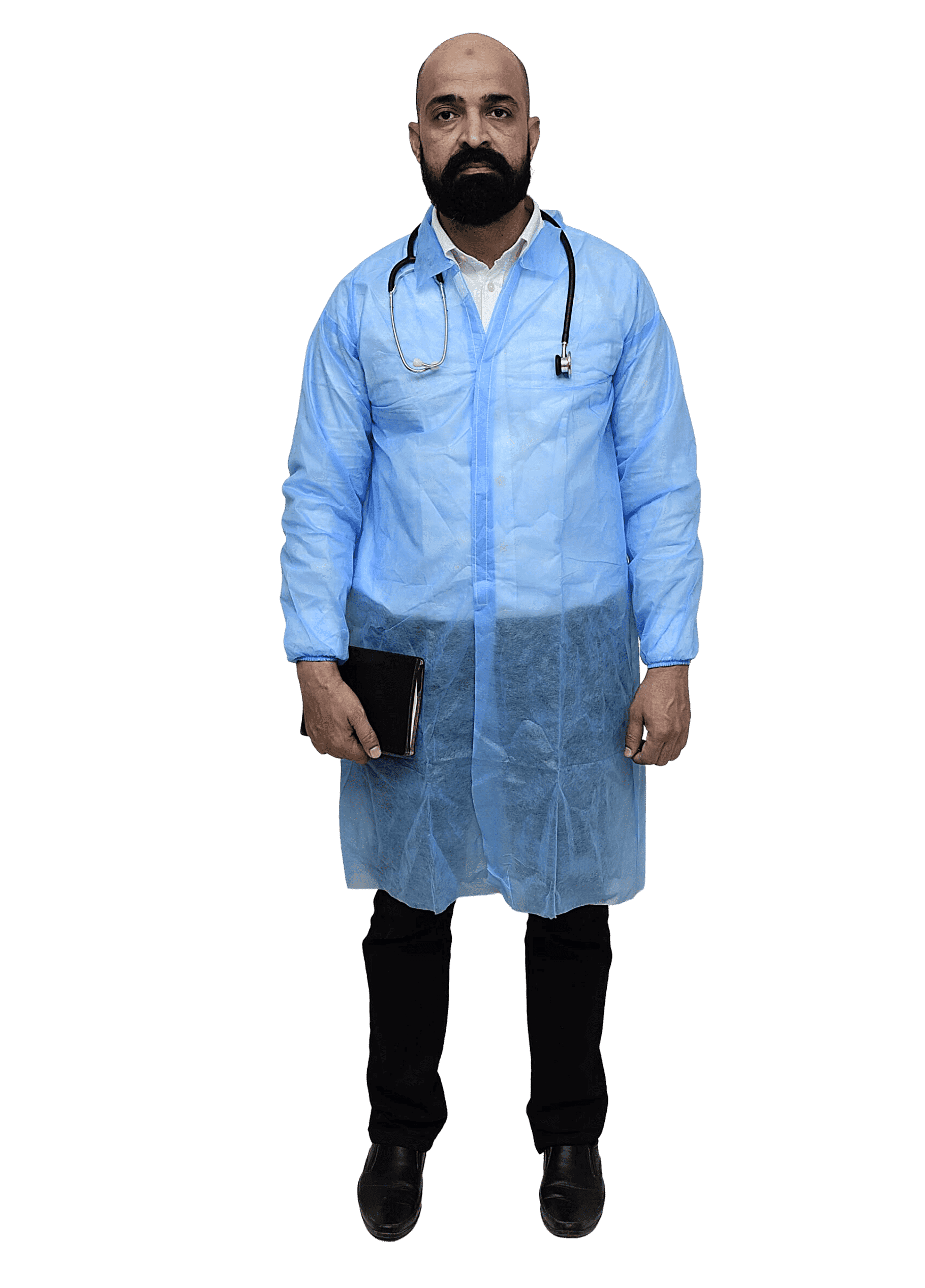 Disposable Blue Lab Coats