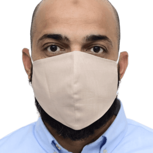 Nanofiber Filter Face Mask Beige