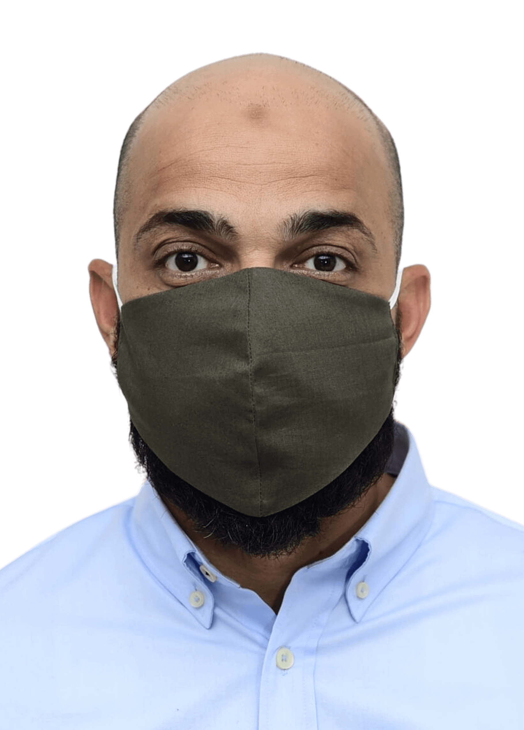 Nanofiber Filter Face Mask Green