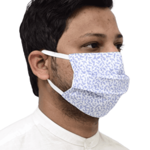 Pleated Nanofiber Mask with Elastic1